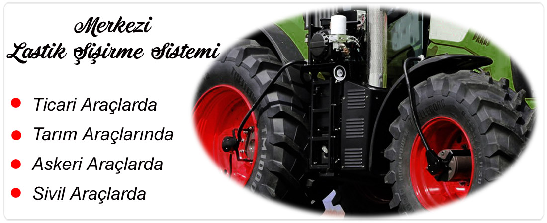 SOLARKON Merkezi Lastik Şişirme Sistemi Patlamayan Lastik