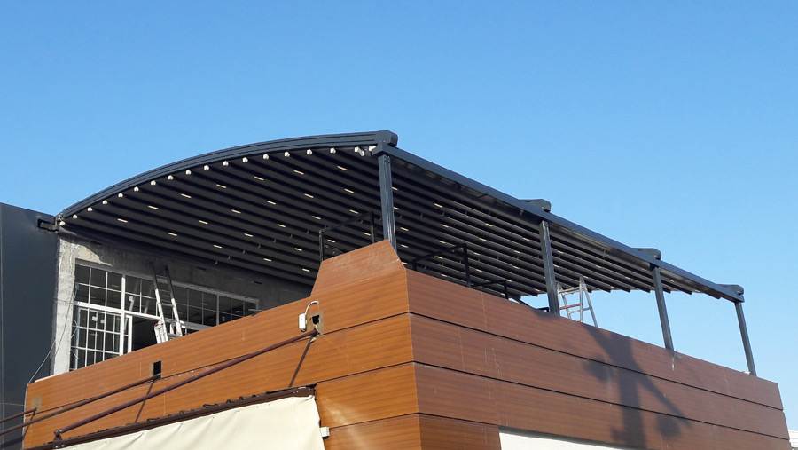 DGN Van branda çadır tente imalatı,asma germe yarasa çadır