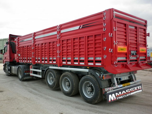 MASSAN TREYLER; Cihanbeyli küçük kasa damper imalatı, hafriyat damperi imalatı, inşaat damperi 