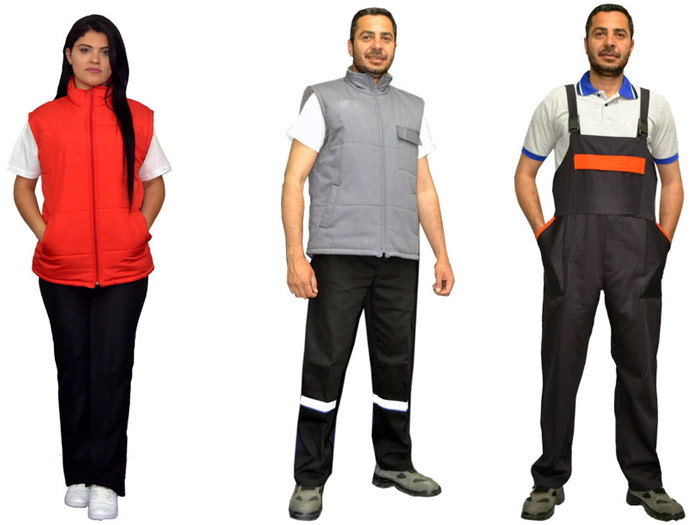 EVREN; Konya iş montu, iş üniforması, iş üniformaları, iş yelekleri, iş pantolonları, iş takımları