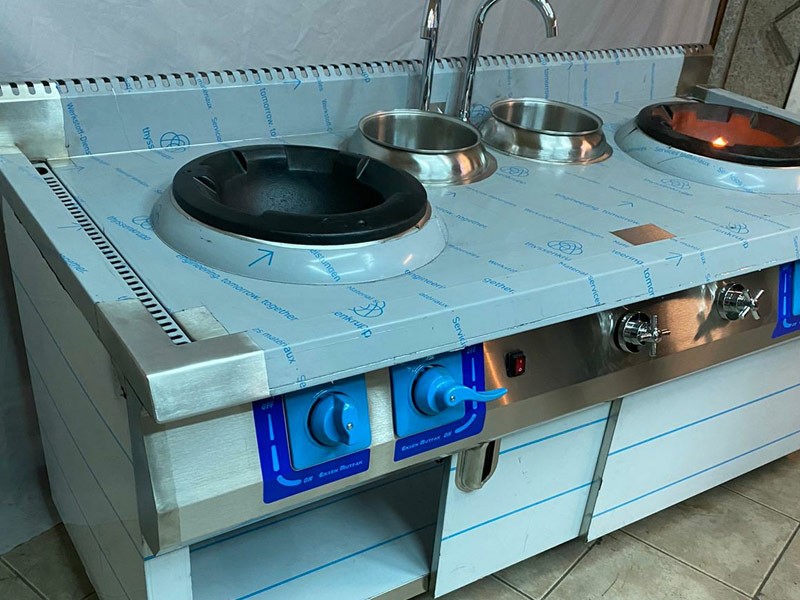 EKSEN; lokanta wok ocağı, endüstriyel wok ocağı, sanayi wok ocağı, lokanta tipi wok ocak