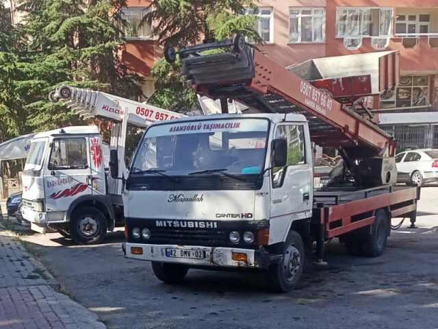 ALPER Konya kiralık mobil asansör, Konya kiralık araç asansörü, araç üstü kiralık asansör
