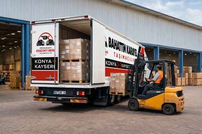 BAHATTİN KARAYEL Konya Kayseri nakliyat yük ambarı